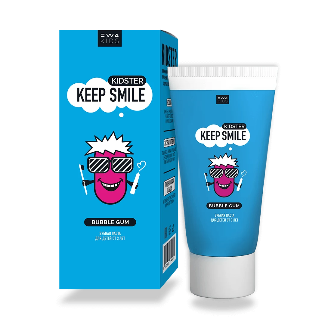 Kidster Keep Smile Бабл Гам EWA Product