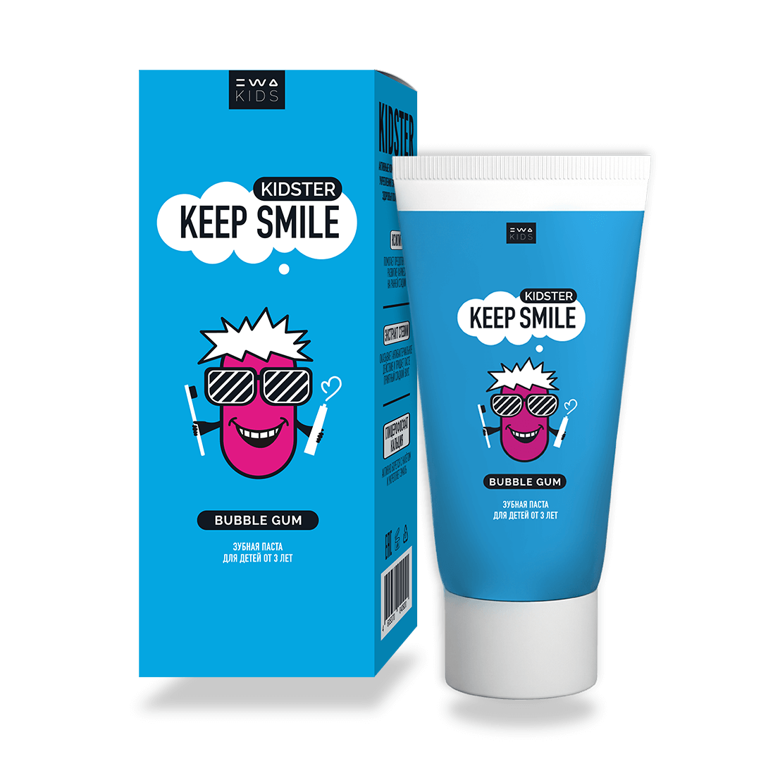 Kidster Keep Smile Бабл Гам EWA Product